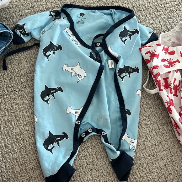 Monica and Andy 0-3 month Pajama lot - Picture 2 of 4